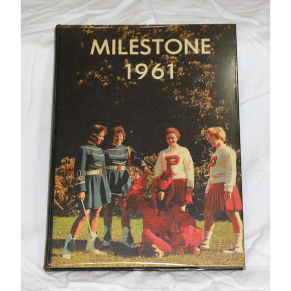 Other - Vintage Milestone 1961 Senior Class Yearbook Plainfield High School NJ Hardcover